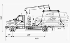манипулятор эвакуатор характеристики